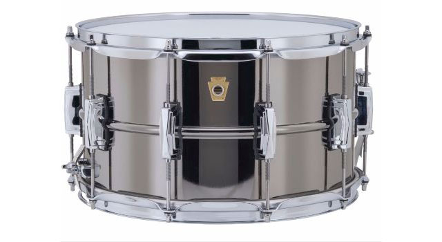 Ludwig Drums Black Beauty Brass Snare Drum, 10 Lugs - 6.5x14